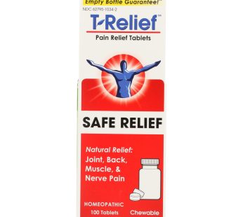 T-relief – Pain Relief Tablets – Arnica Plus 12 Natural Ingredients – 100 Tablets