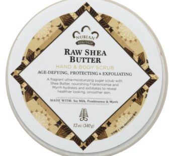 Nubian Heritage Hand And Body Scrub – Vitamin E&frnk – 12 Oz