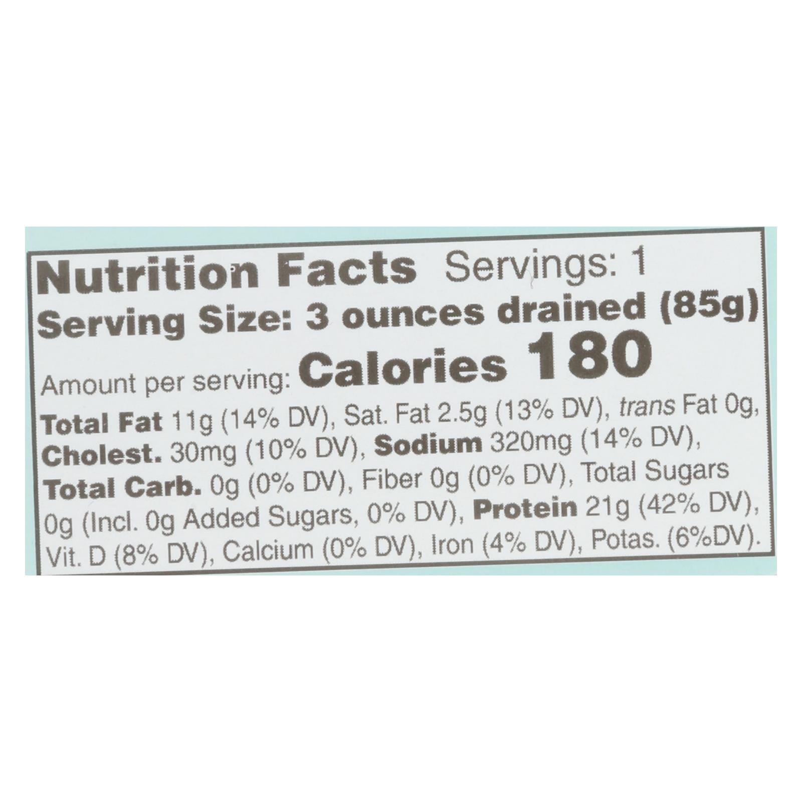 Wild Planet Wild Mackerel Fillets In Extra Virgin Olive Oil - Case Of 12 - 4.375 Oz. - Image 2