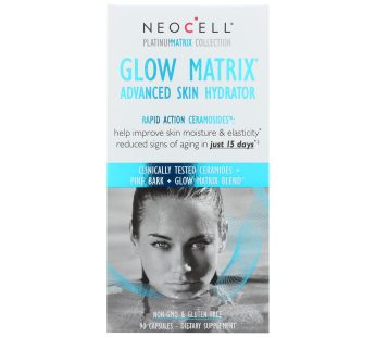 Neocell Laboratories Advanced Skin Hydrator – Glow Matrix – Platinum Matrix – 90 Capsules