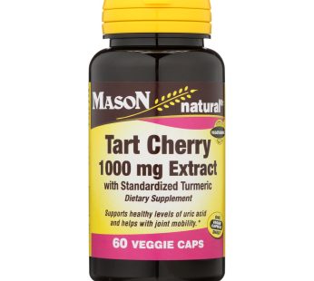 Mason Naturals – Tart Cherry With Turmeric – 60 Capsules