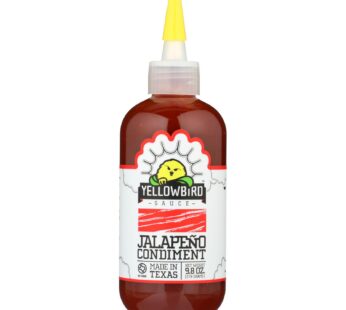 Yellowbird Sauce – Jalapeno – Case Of 6 – 9.8 Oz