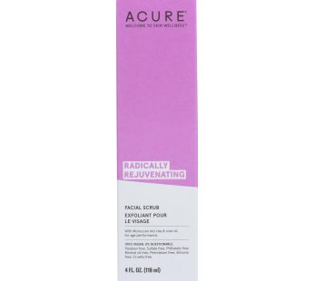 Acure – Scrub – Facial – Pore Minimize – 4 Fl Oz