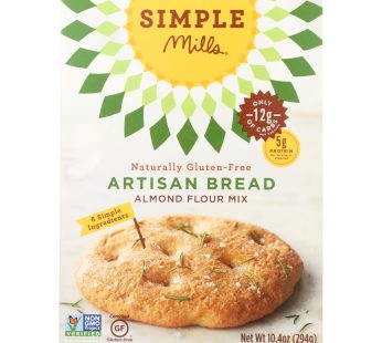 Simple Mills Almond Flour Artisan Bread Mix – Case Of 6 – 9.5 Oz.