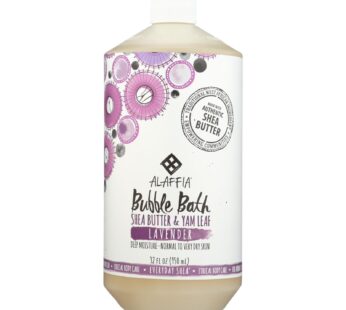 Alaffia – Everyday Bubble Bath – Lavender – 32 Fl Oz.