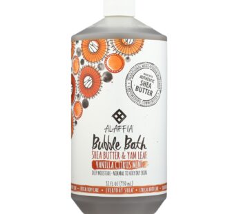 Alaffia – Everyday Bubble Bath – Vanilla Citrus Mint – 32 Fl Oz.