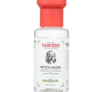Thayers Witch Hazel Astringent – Cucumber – Case Of 24 – 3 Fl Oz