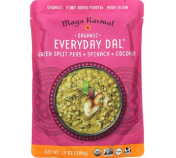 Maya Kaimal – Organic Everyday Dal – Green Split Pea Spinach Coconut – Cs Of 6 -10 Oz