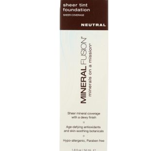 Mineral Fusion – Sheer Tint Mineral Foundation – Neutral – 1.8 Oz.