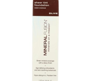 Mineral Fusion – Sheer Tint Mineral Foundation – Olive – 1.8 Oz.