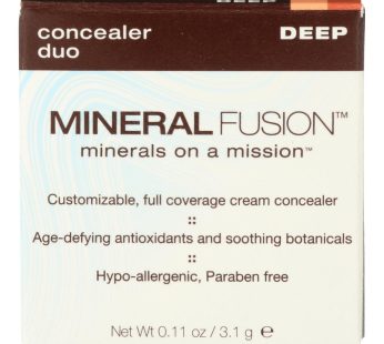 Mineral Fusion – Concealer Duo – Deep – 0.11 Oz.