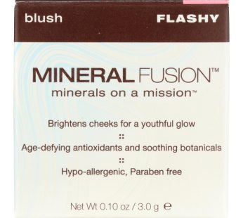Mineral Fusion – Blush – Flashy – 0.1 Oz.