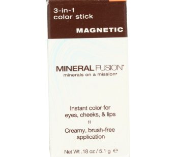 Mineral Fusion – 3-in-1 Color Stick – Magnetic – 0.18 Oz.
