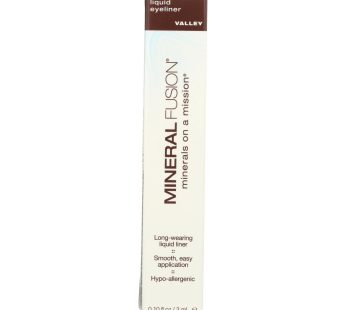 Mineral Fusion – Liquid Mineral Eyeliner – Valley – 0.1 Oz.