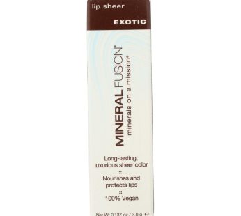 Mineral Fusion – Lip Sheer – Exotic – 0.137 Oz.