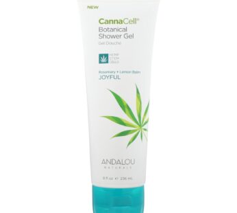 Andalou Naturals Shower Gel Rosemary + Lemon Balm – 1 Each – 8 Fl Oz.