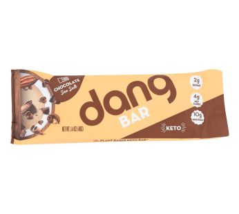 Dang – Bar – Chocolate Sea Salt – Case Of 12 – 1.4 Oz.