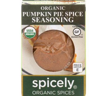Spicely Organics – Organic Seasoning – Pumpkin Pie Spice – Case Of 6 – 0.35 Oz.