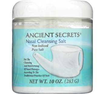 Ancient Secrets Nasal Cleansing Salt – 10 Oz