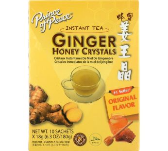 Prince Of Peace Ginger Honey Crystals – 10 Tea Bags