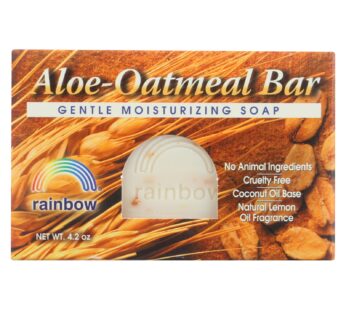 Rainbow Research Bar Soap Aloe Oatmeal – 4 Oz