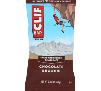 Clif Bar – Organic Chocolate Brownie – Case Of 12 – 2.4 Oz