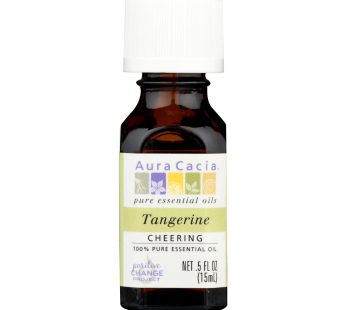Aura Cacia – Pure Essential Oil Tangerine – 0.5 Fl Oz