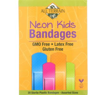 All Terrain – Bandages – Neon Kids – Assorted – 20 Count