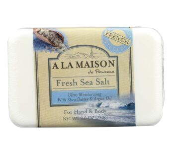 A La Maison – Bar Soap – Fresh Sea Salt – 8.8 Oz