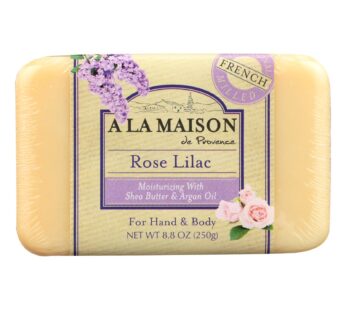 A La Maison – Bar Soap – Rose Lilac – 8.8 Oz
