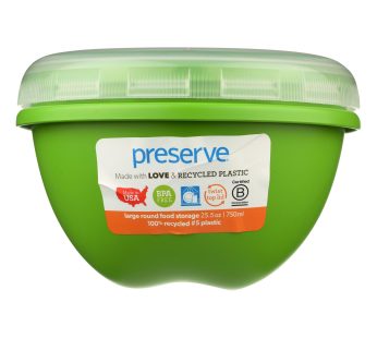 Preserve Large Food Storage Container Green – 25.5 Oz