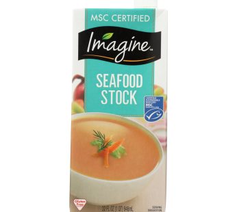 Imagine Foods Seafood Stock – Case Of 12 – 32 Fl Oz.