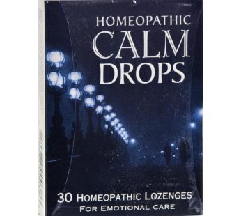 Historical Remedies Homeopathic Calm Drops – 30 Lozenges – Case Of 12