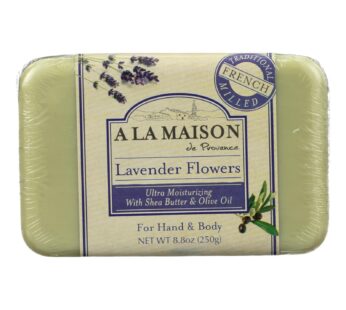 A La Maison – Bar Soap – Lavender Flowers – 8.8 Oz