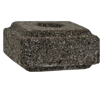 Aloha Bay – Taper Candle Holder Lava Stone – 1 Candle Holder