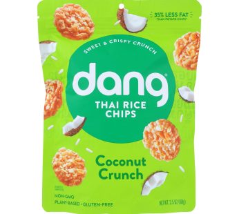 Dang – Sticky Rice Chips – Coconut – Case Of 12 – 3.50 Oz
