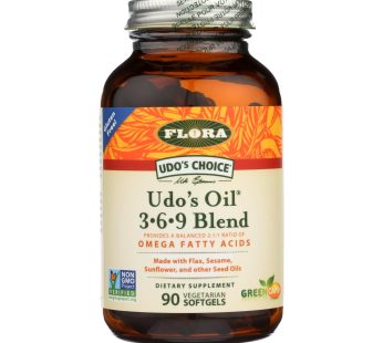 Flora Inc – Udo’s Oil 369 Blend – Ea Of 1-90 Sgel