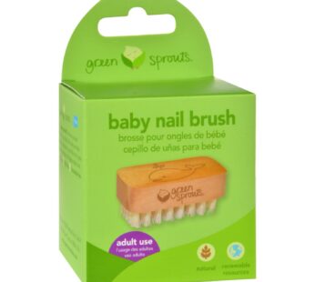 Green Sprouts Nail Brush