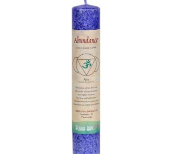Aloha Bay – Chakra Pillar Candle Abundance Indigo – 1 Candle