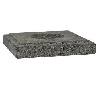 Aloha Bay – Chakra Pillar Holder Lava Stone – 1 Candle Holder