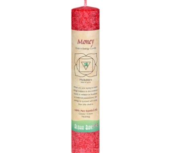 Aloha Bay – Chakra Pillar Candle – Red – 8″