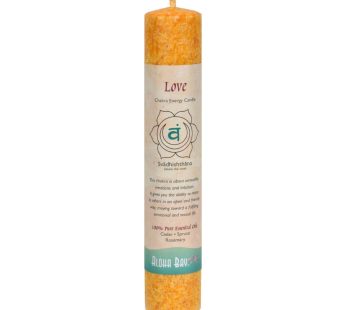 Aloha Bay – Chakra Pillar Candle Love – 1 Candle