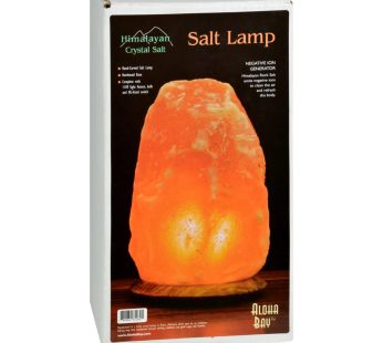 Himalayan Salt Lamp 12 Inch Wood Base