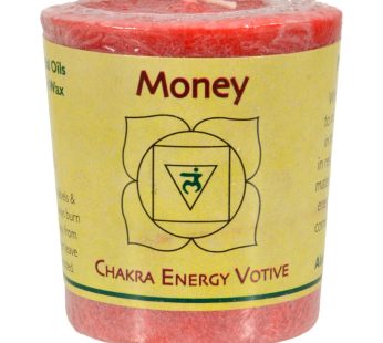 Aloha Bay – Chakra Votive Candle – Money – Case Of 12 – 2 Oz