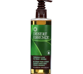 Desert Essence – Thoroughly Clean Face Wash – Original – 8.5 Fl Oz