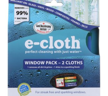 E-cloth Window Cleaning Cloth – 2 Pack