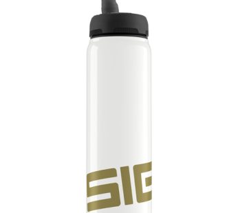 Sigg Water Bottle – Active Top – Gold – .75 Liter