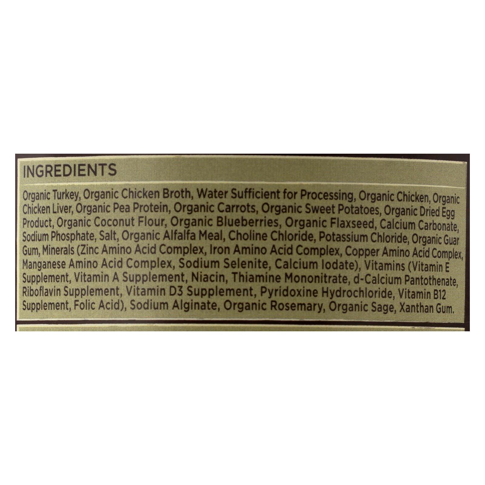 Castor And Pollux Organic Grain Free Dog Food - Turkey Dinner With Fresh Carrots And Sweet Potatoes - Case Of 12 - 12.7 Oz. - Image 2