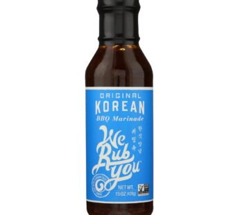 We Rub You Bbq Marinada – Original Korean – Case Of 6 – 15 Oz.