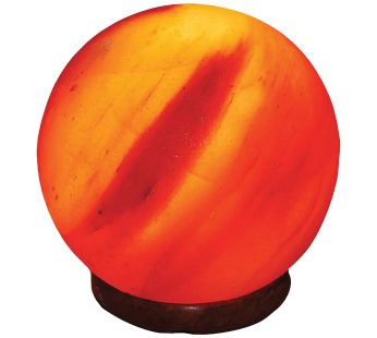 Evolution Salt Crystal Salt Lamp – Sphere – 6 Inches – 1 Count